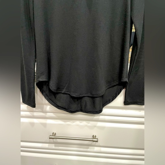 Banana Republic, small, petite blouse, Black light weight new with tags … - Picture 3 of 5